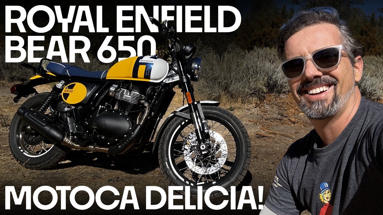 O URSÃO da Royal Enfield! Nova Bear 650 promete CUSTO-BENEFÍCIO imbatível entre as Scramblers