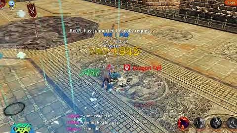 MIR4: High skill reduce Lancer vs High Eva build Warrior