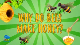 Why do Bees make Honey? | Educational Videos for Kids