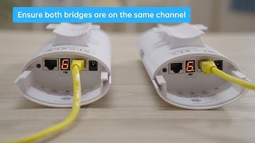 How to Pair the UeeVii CPE450 Wireless Bridge
