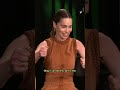 Emilia Clarke says she cried after nearly running over Samuel L. Jackson on the set #shorts
