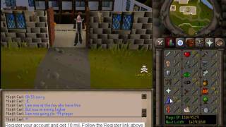 I Get 99 Prayer,Range,Strength,Mage With 19 Hp! Free Runescape Private Server (godzhell)