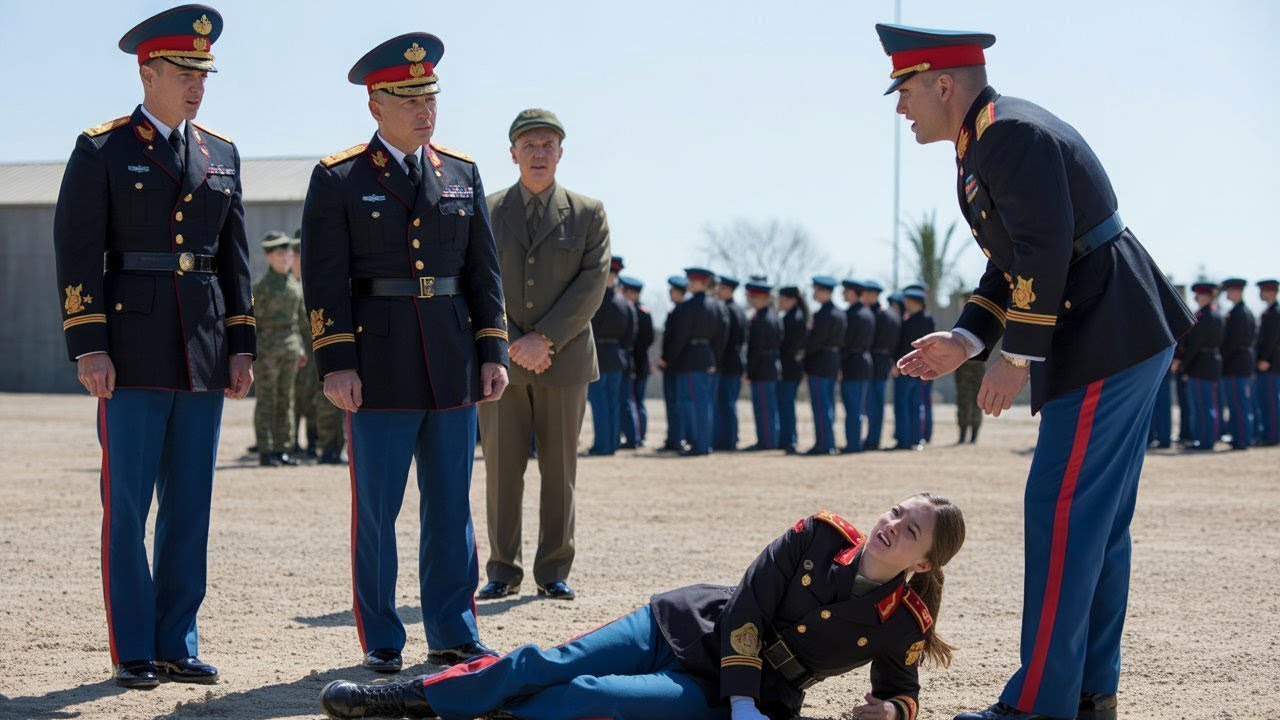 La colpì durante l’addestramento — in pochi minuti arrivarono quattro colonnelli  la  carriera finì.