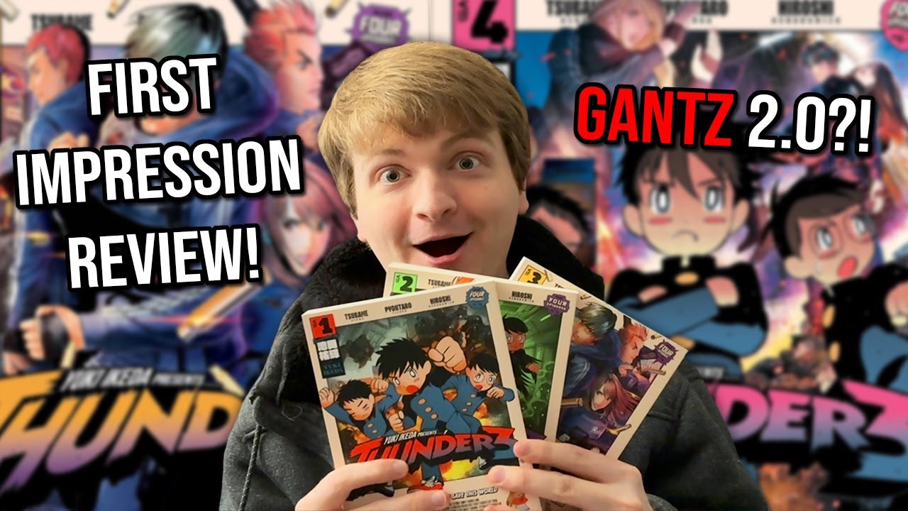 HIROYA OKU'S NEW MASTERPIECE?! | Thunder 3 Manga Review