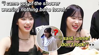 Kazuha's embarrassing incident after taking a shower inside their dorm (too much information 👀)