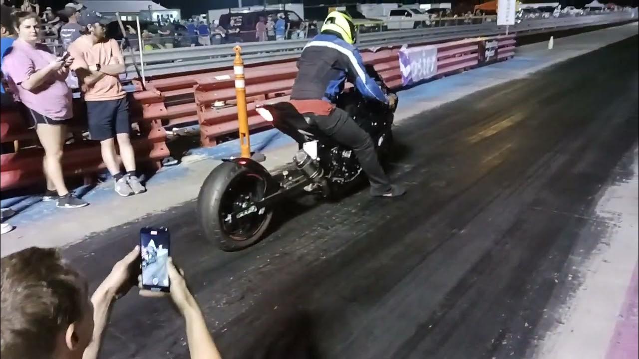 NC Racing fast pass by this bike at nahunta Wayne County dragstrip