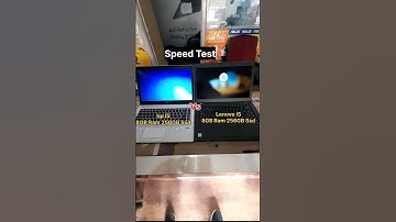Lenovo vs hp speed test #shorts #computer #laptop