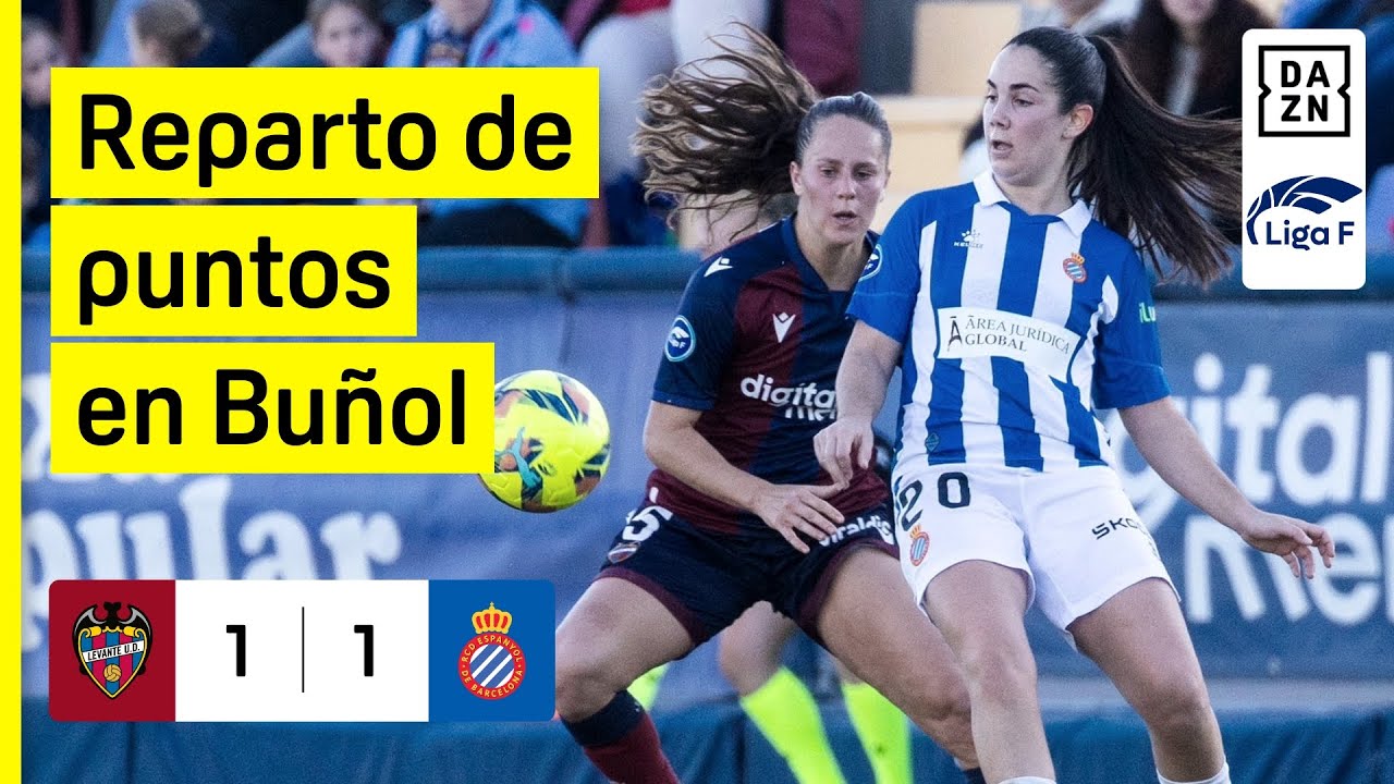 Levante UD vs RCD Espanyol (1-1) | Resumen y goles | Highlights Liga F ...