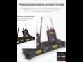 XTUGA IEM1200 Trasmettitore wireless 4 Bodypack Stage Singer Sistema di monitoraggio in-ear, Tran...
