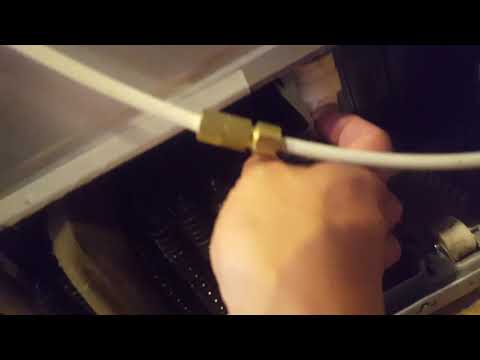 Samsung fridge! problem with water leaking inside. EASY FIX - YouTube