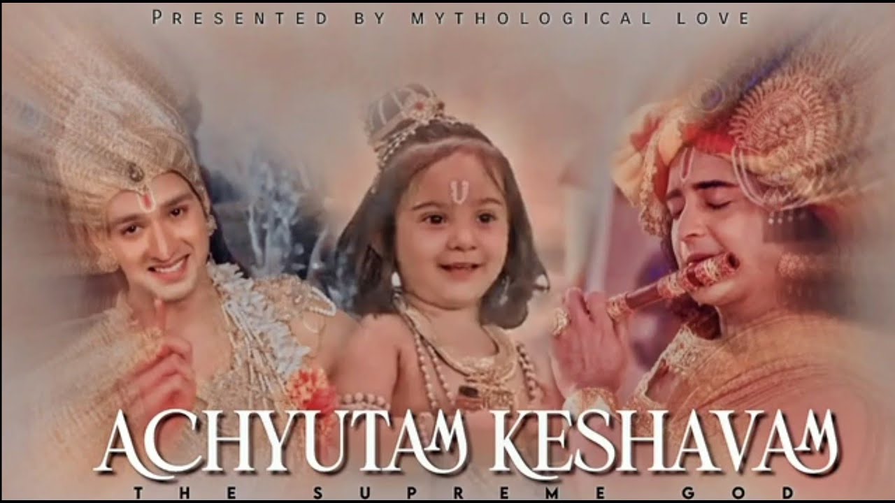 Achyutam Keshavam ft Sumedh Sourabh  Hazel as Krishna