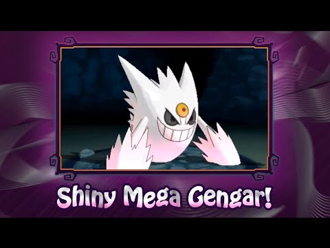 Pokemon XY-How To Get SHINY MEGA Gengar (Mystery Gift) ~GameStop Exclusive~ October 13-26, 2014 (HD)