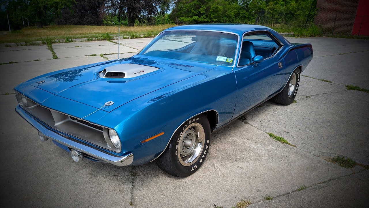1970cuda Sold~1970 Plymouth Cuda 340~4 Speed~B5~PS~PDB~N96 Shaker Hood~Just