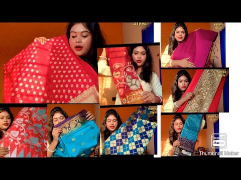 My Saree collection part-1 //Kanika Style #Bengali #Vlog
