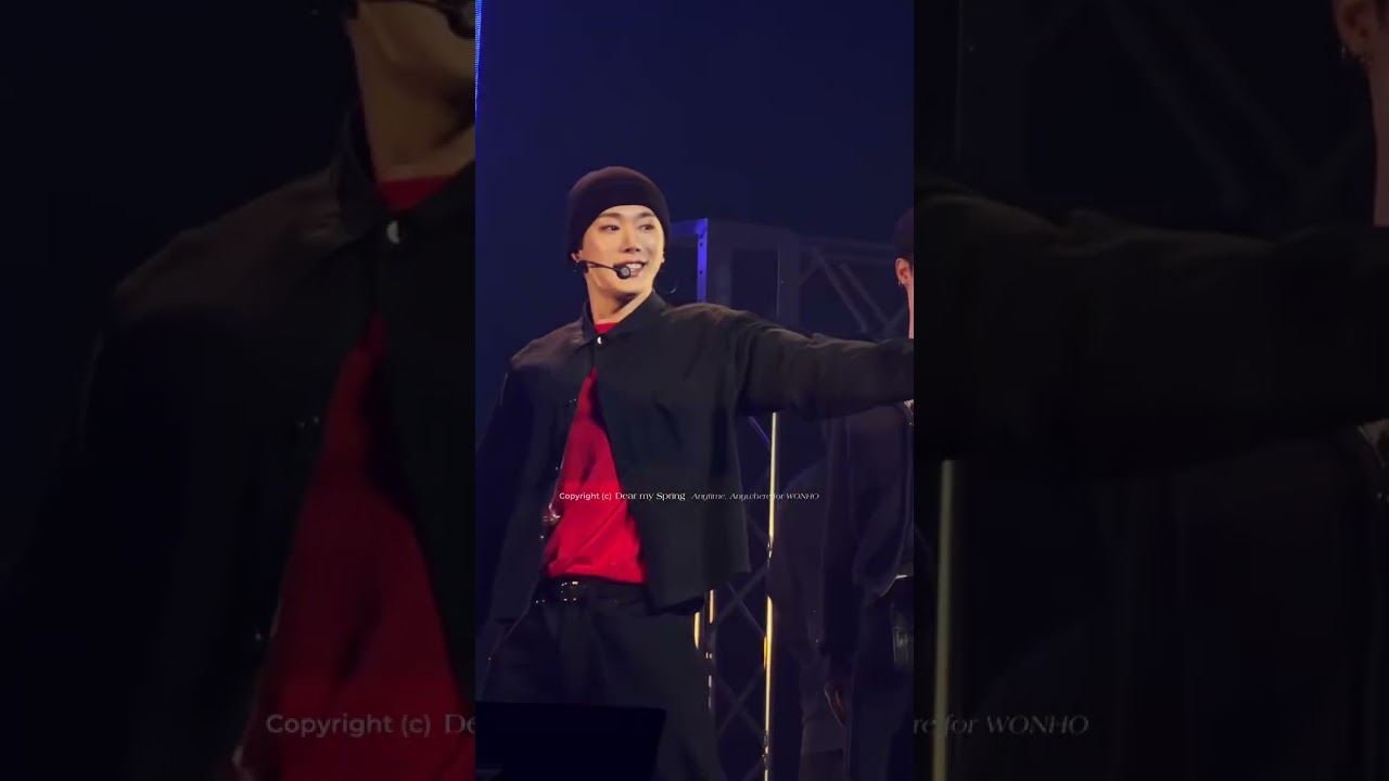 [WONHO] 260223 Stayawake tour in Japan 1st time soundcheck - Best Shot