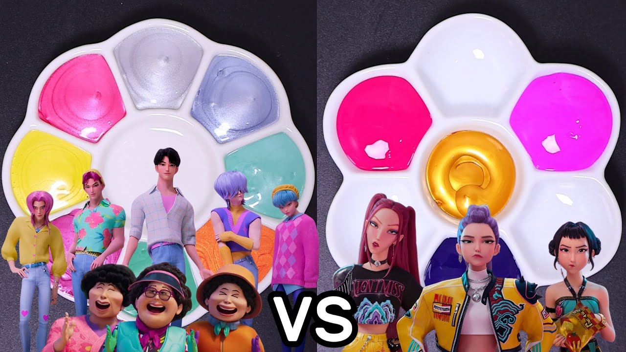 Guess the Mixed Colors Challenge | Kpop Demon Hunters | Part 1