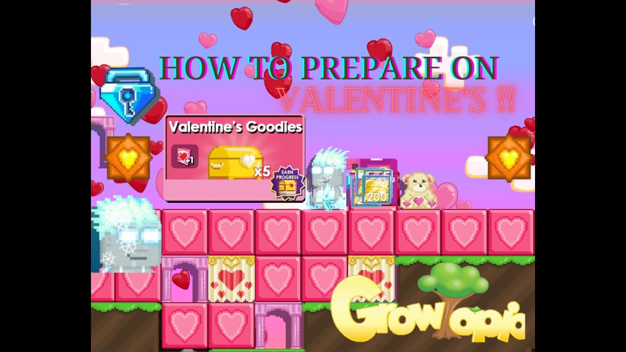 Growtopia How To Prepare Valentines 2024 🤑 GROWTOPIA 2024 YouTube