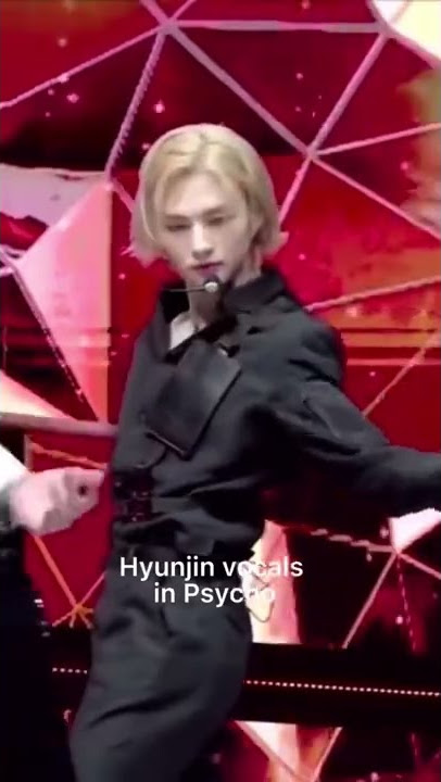 Hyunjin vocals is crazy 🔥 Singing Red Velvet’s Psycho #straykids #hyunjin