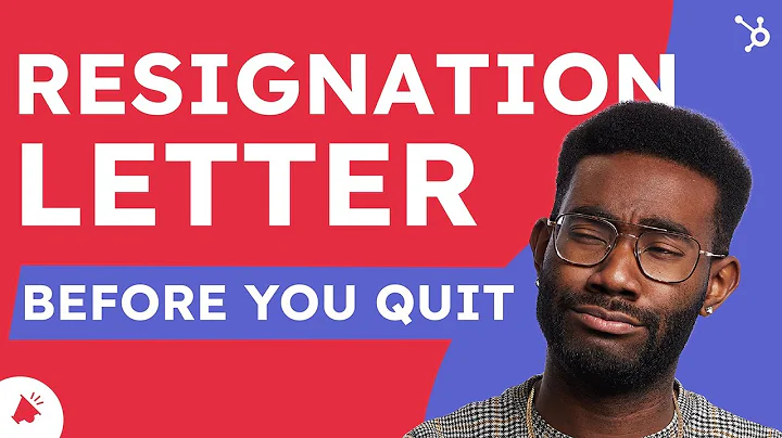 How To Write A Professional Resignation Letter (Guide)