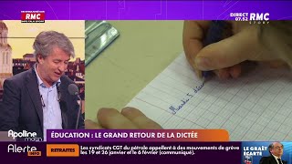 Pour la troisième fois depuis 2015 on nous annonce le retour de la dictée