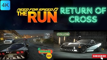4K || NFS : The Run || Challenge Series || Carbon-Return of Cross || BY TOMG4K