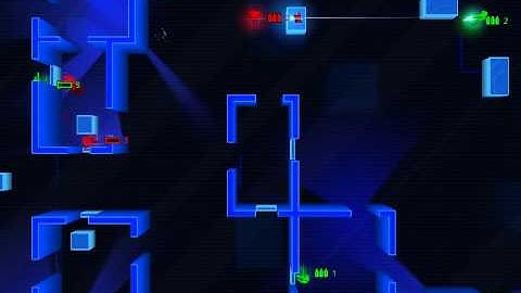 BUNCS Frozen Synapse Tournament: JimmyT64 (green) vs VoidWarrior (red) - Round 1, Game 1