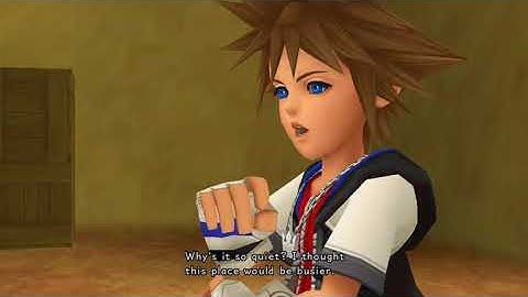 Kingdom Hearts Re:coded Theater Mode Scene 24- A Ghost Town