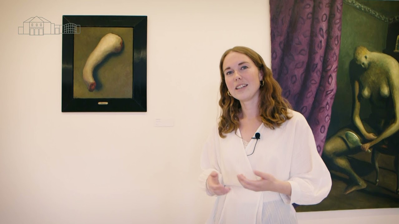 Michael Kvium – en ophængning af Horsens Kunstmuseums samling