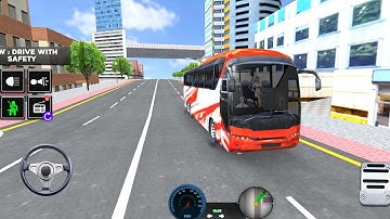 City Bus Simulator 3D Offline gameplay - City Bus simulator - Android gameplay