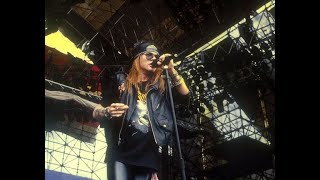 Welcome To The Jungle 1988 |Guns N' Roses Monsters Of Rock Festival 8.20.1988 Donignton Park England