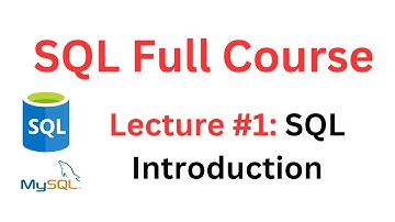 SQL Tutorial | #1 Course Overview & Introduction SQL (Structured Query Language) #sqltutorial #mysql