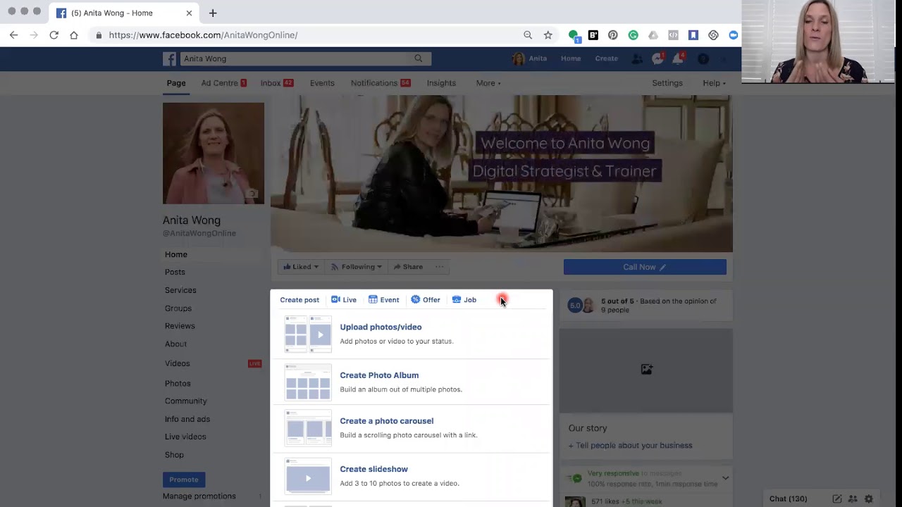 social media basics training How to tag a person or a product to your facebook videos for your business page
