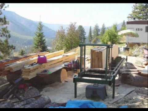Build Your Own Chain Saw Mill at a Low Cost - YouTube
