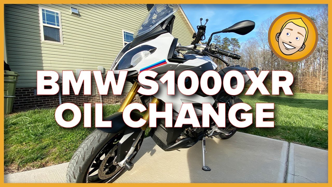 How to CHANGE THE OIL on a BMW S1000XR YouTube