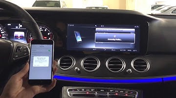 Bluetooth Pairing- 2017 Mercedes-Benz E300