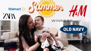 SUMMER CLOTHING HAUL for baby & toddler | H&M, Old Navy, Walmart, Winners, Zara + thrifted finds by The Castillos 104 views 11 months ago 9 minutes, 19 seconds