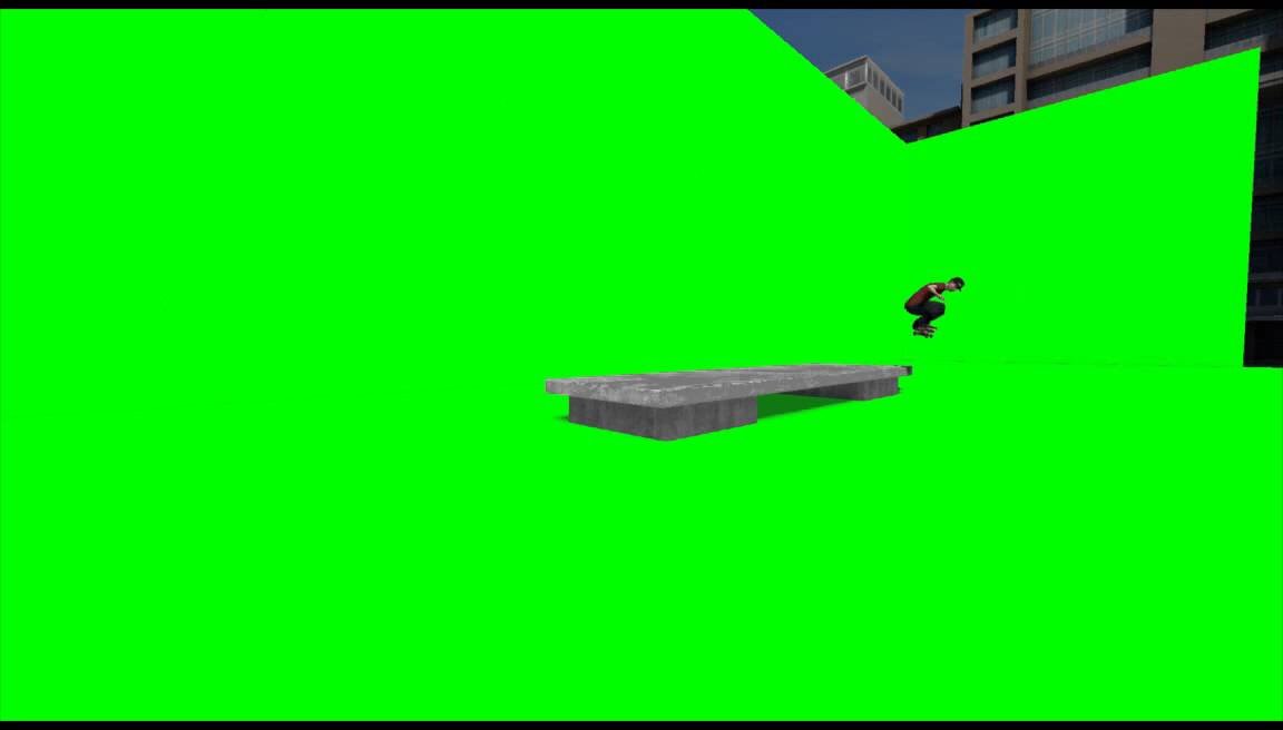 Skate green screen footage YouTube