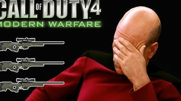 I missed 2 TRIPLES SNIPING in COD4 (32-9)