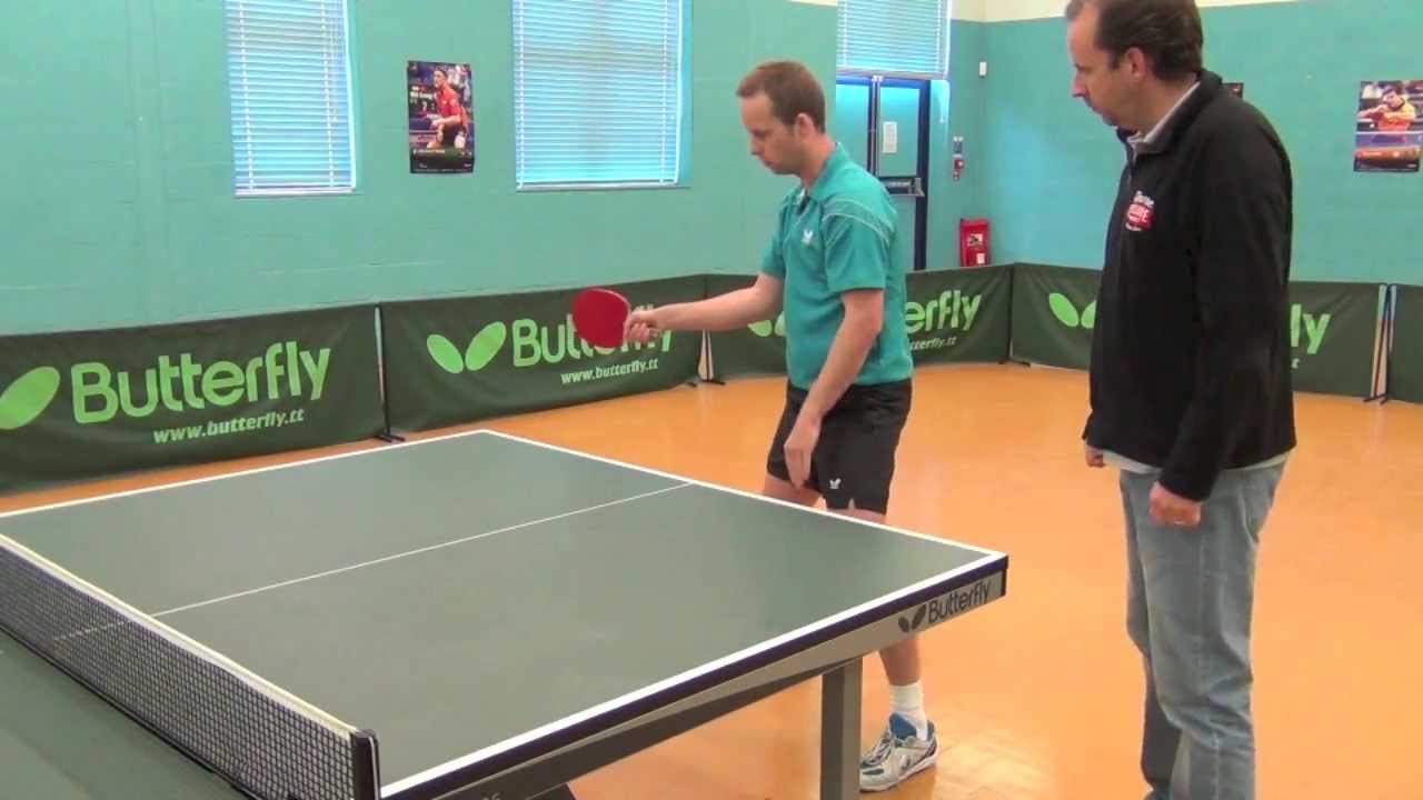 How to Play Table Tennis The Forehand YouTube