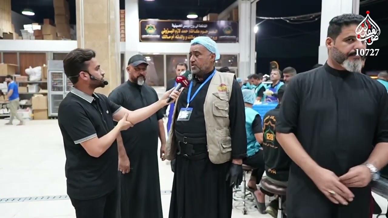 التغطية الخاصة للمواكب الحسينية في طريق ياحسين بين محافظتي النجف وكربلاء - موكب بركات الحسين