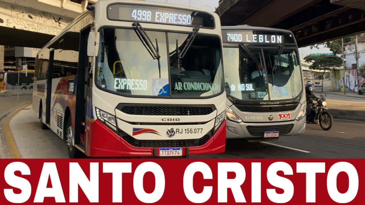 Av. Rodrigues Alves ( Santo Cristo ) - RJ - Movimentação de ônibus #85