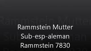 #rammstein #raimonmetal RAMMSTEIN-Mutter 🖤🎸 #industrialmetal     Subtítulos en Castellano