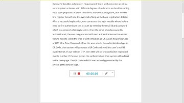 E Authentication System With Qr Code & Otp AND TECH 9886387806