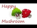 Happy Mushroom Tutorial by feelinspiffy (Rainbow Loom)