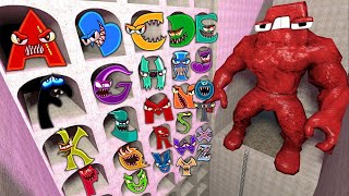 ABYSS POOL DESTROY ALL 3D ALPHABET LORE FAMILY in Garry's Mod