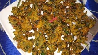 Drumstick leaves, saejan patta, munga saag ke healthy and tasty very crispy crunchy pakoda.