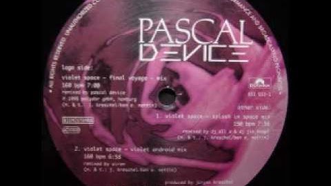Pascal Device - Violet Space (Final Voyage Mix) - Polydor - 1994