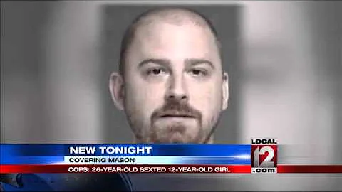 Mason man charged with sexting 12-year-old girl