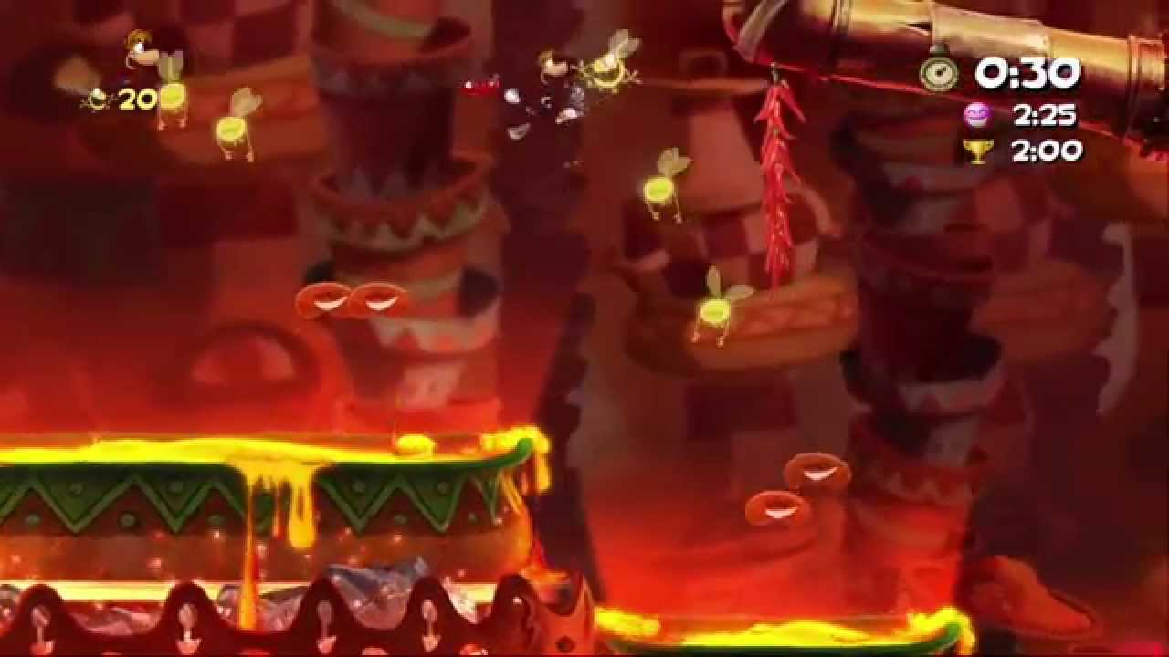 Rayman Origins (PS3) - Dragon Soup - Speed Trophy (