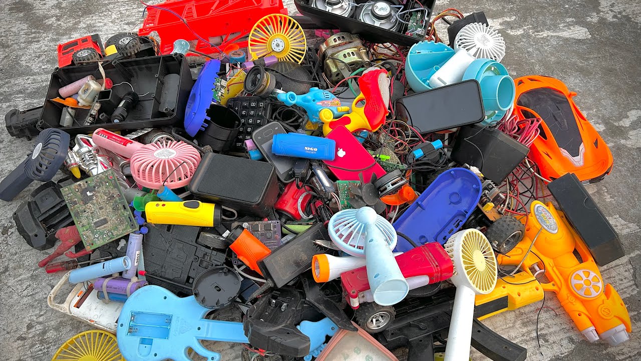 breaking and opening big powerful dc motor and fan motor or toys motor | top 3 breaking and opening 